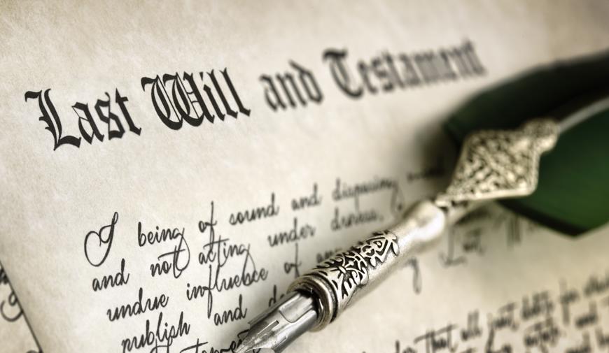 this image shows a last will and testament. a san antonio probate lawyer will be an expert at handling your loved one's last wishes.